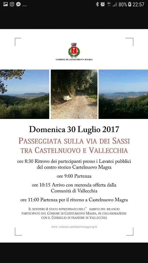 B&B Peverello Castelnuovo Magra Italy